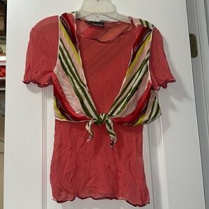 Like new Missoni Sport top with a vest